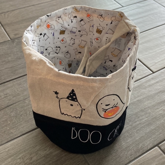Rae Dunn Kids BOO CREW Halloween CANVAS Tote New - Picture 2 of 6